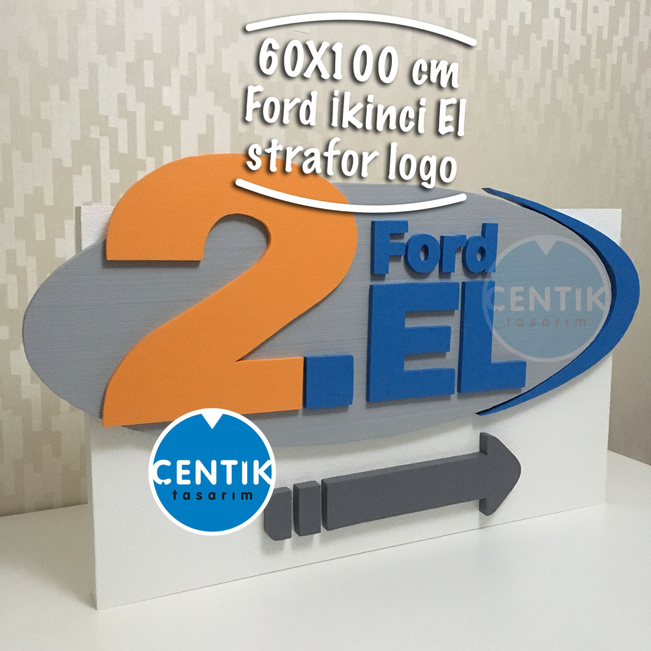 Centik Tasarim Strafor Parti Dekorlari Ford 2 El Etkinligi Icin Strafor Dekorlar