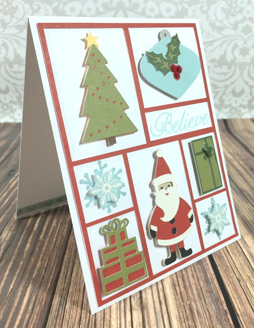Cricut Artistry Everything Christmas card