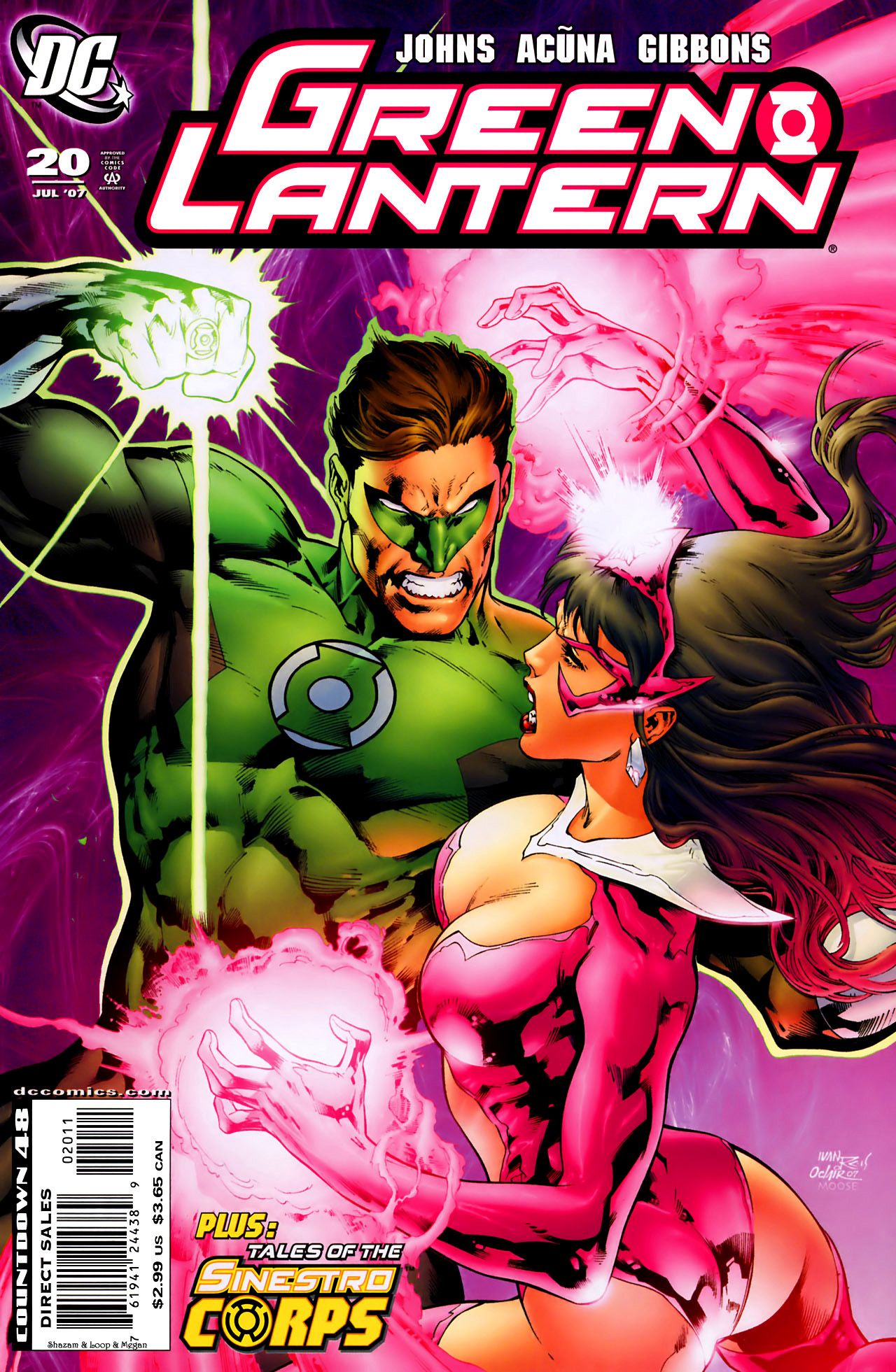 Read online Green Lantern (2005) comic -  Issue #20 - 1