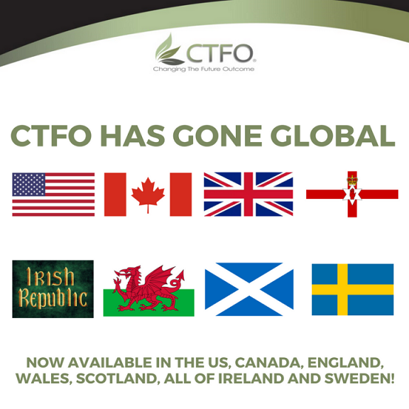 CTFO CBD (NON THC) HAS GONE E-COM MLM GLOBAL