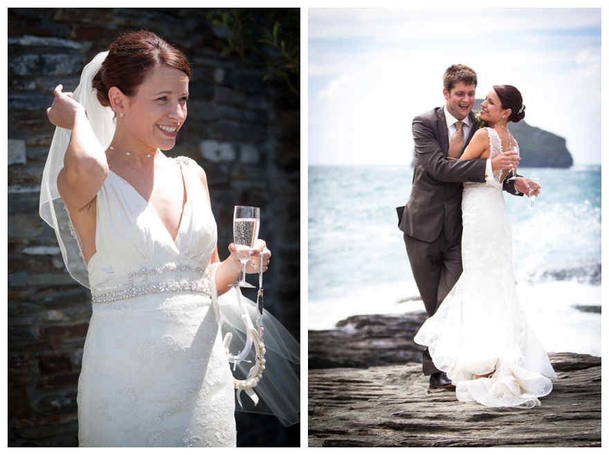 Real Cornish Coastal Wedding Julie Ben Part 2