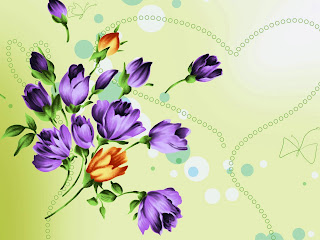 Floral PPT Backgrounds - PPT Backgrounds Templates