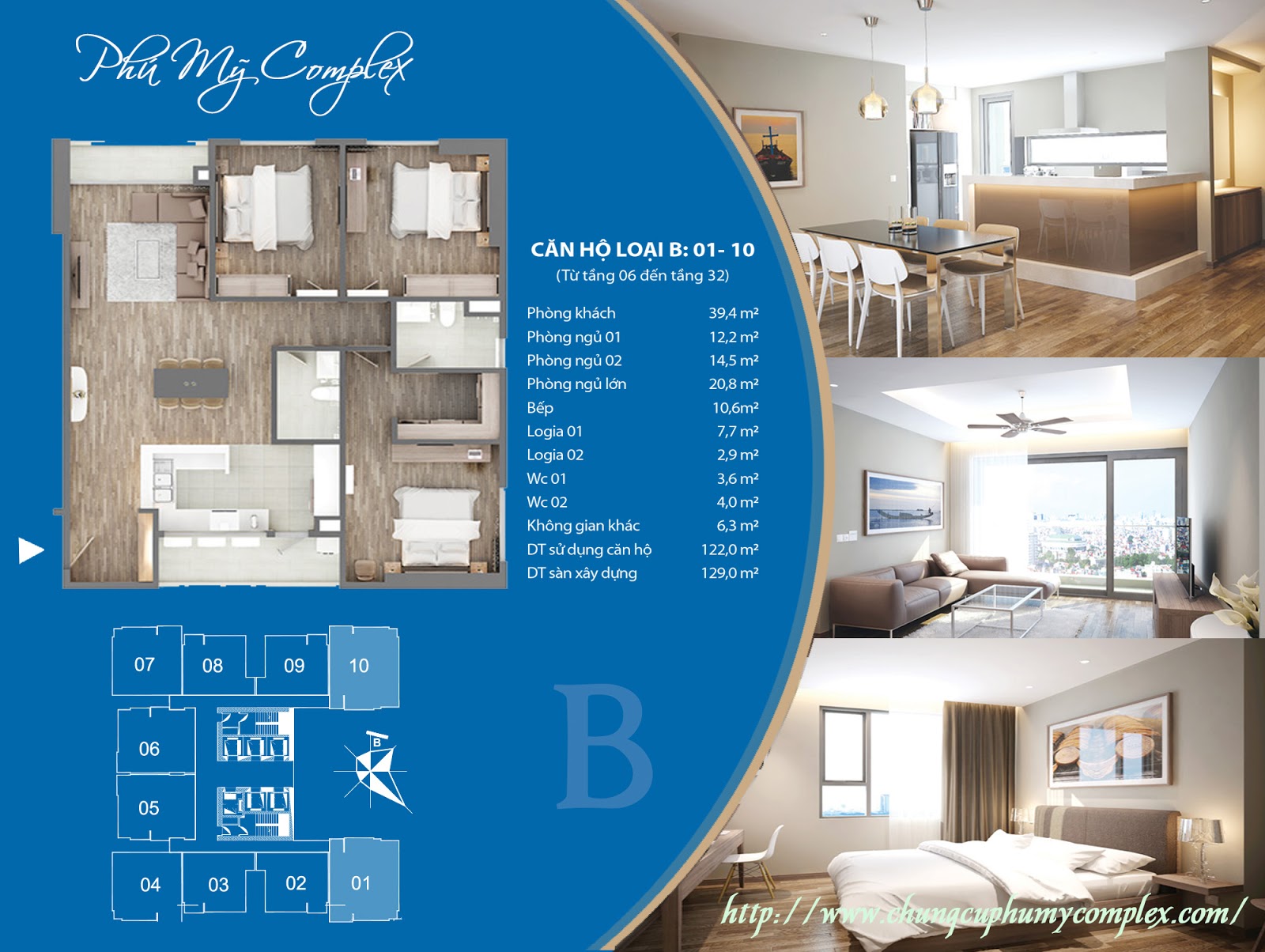 Thiết kế căn hộ Phú Mỹ Complex - N01T4 Ngoại Giao Đoàn hút khách mua