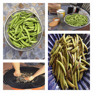 Ember Cooked Snow Peas