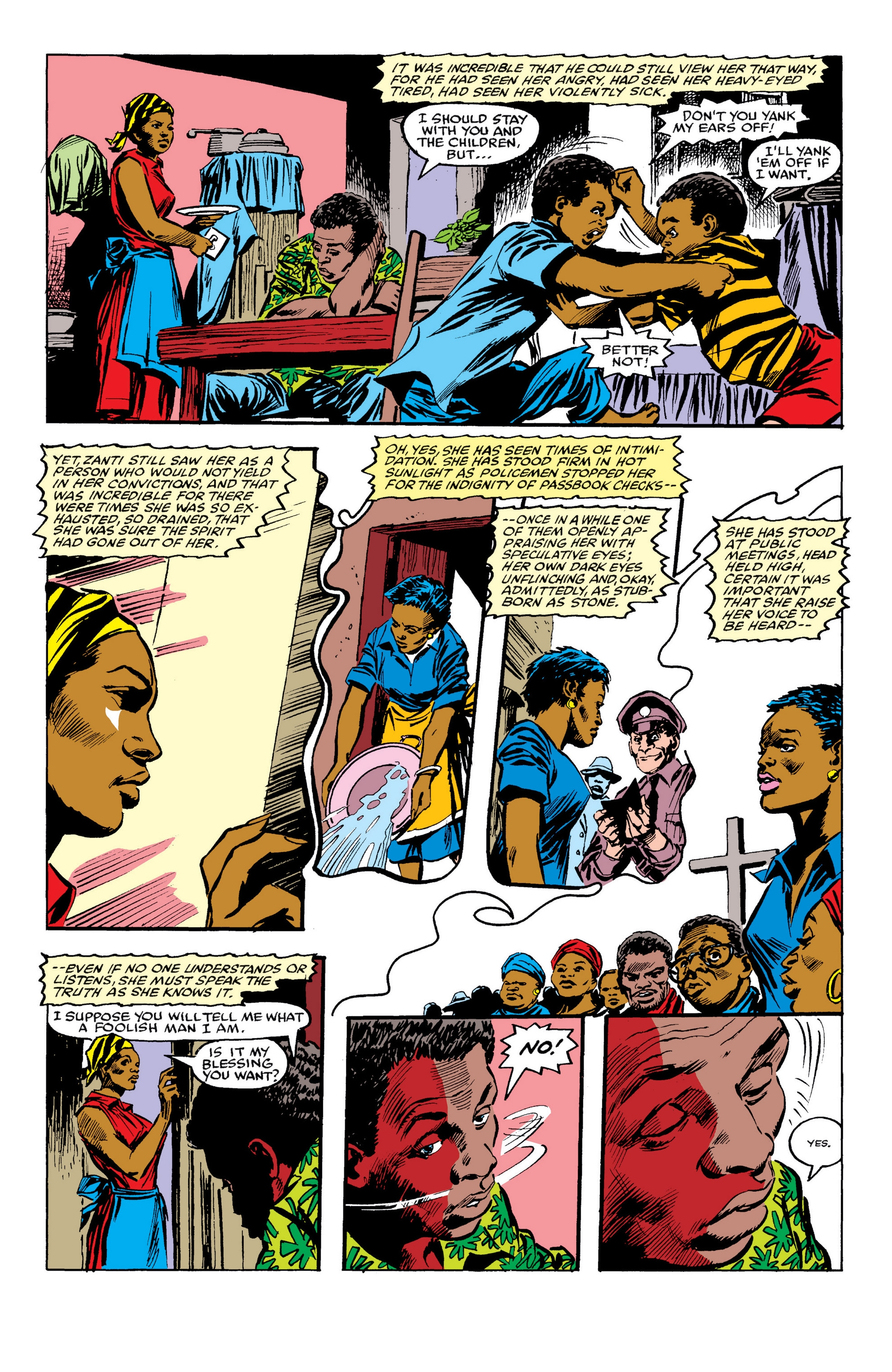 Read online Black Panther: Panther's Quest comic -  Issue # TPB - 97