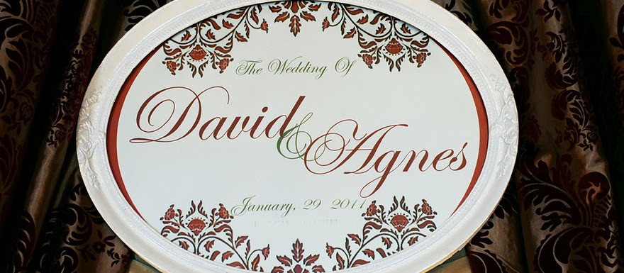 Agnes and David Official Wedding Blog