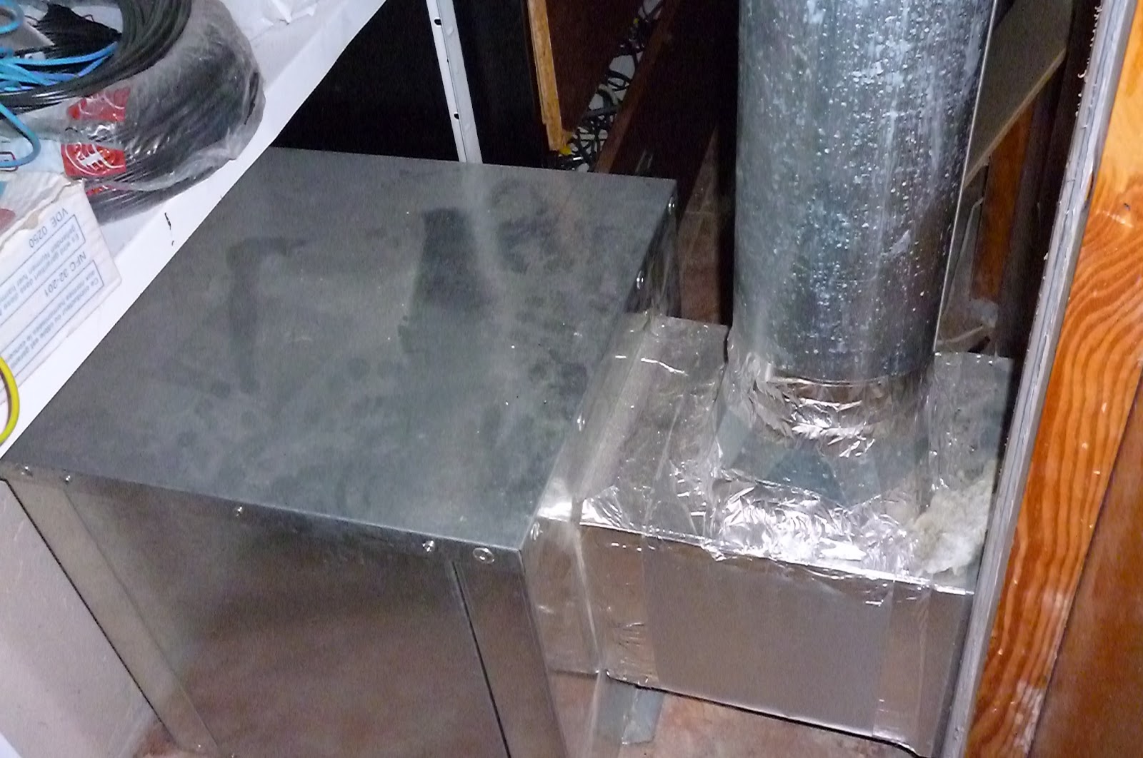 CALEFACCIÓN POR AIRE CALENTADO CON ESTUFA LEÑA O CASCARA: 2013-01-27