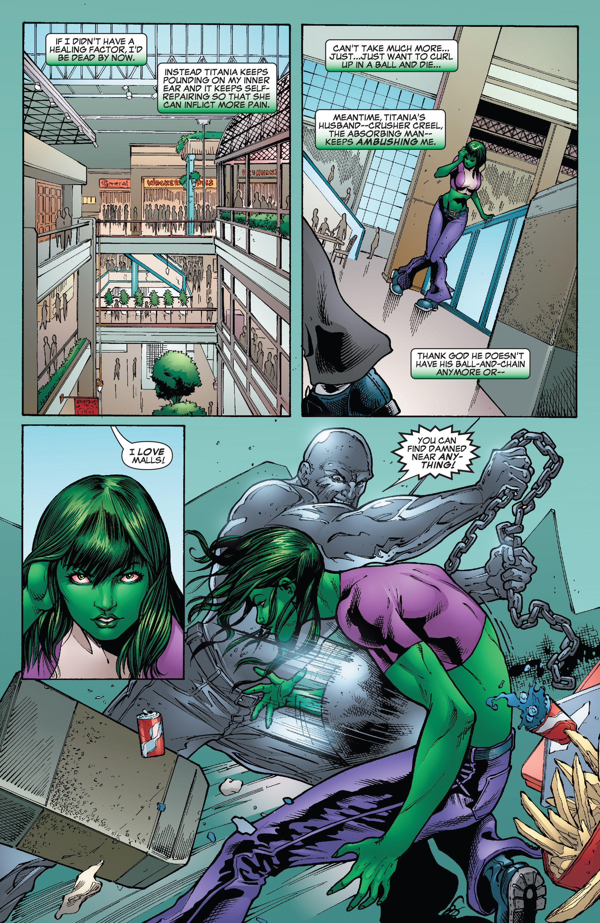 Read online She-Hulk (2005) comic -  Issue #23 - 11