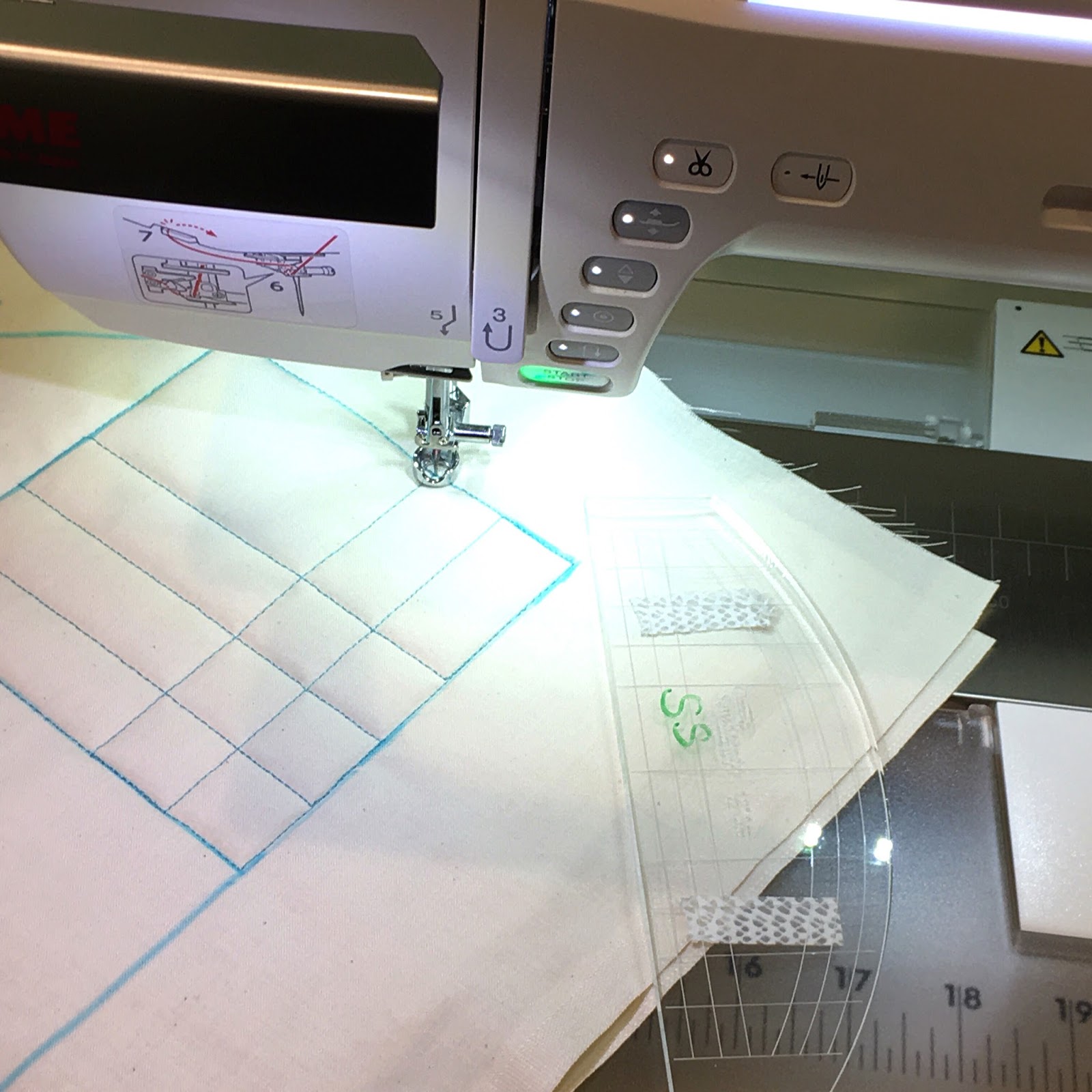 Amy's Free Motion Quilting Adventures Quilting with Rulers an Update