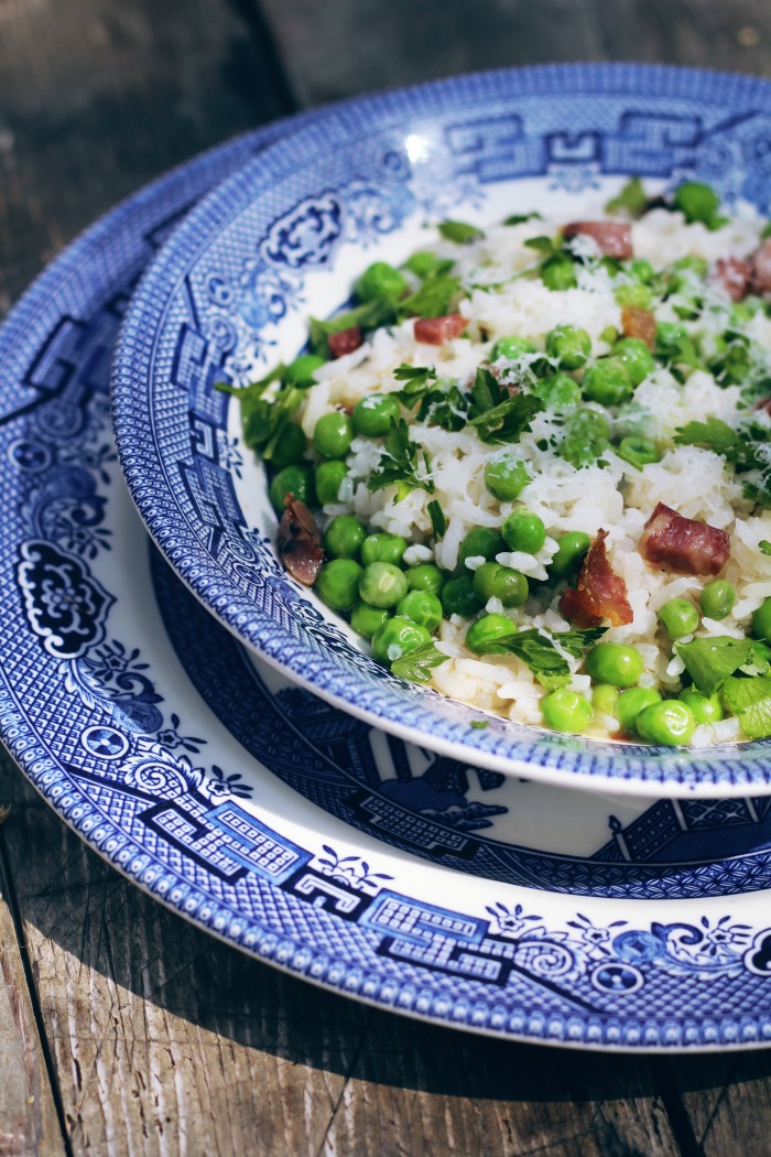 Risi e Bisi-Rice and Peas - Savoring Italy