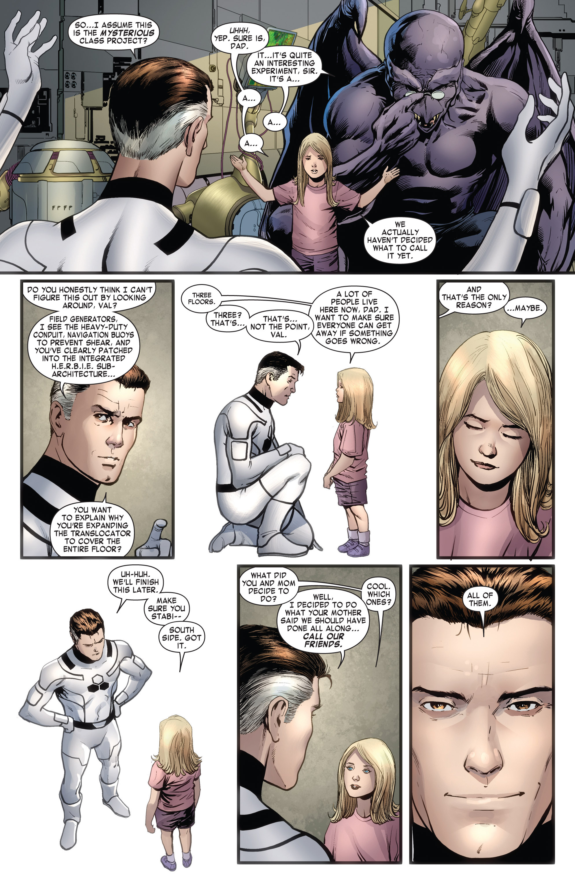 Read online FF (2011) comic -  Issue #11 - 6