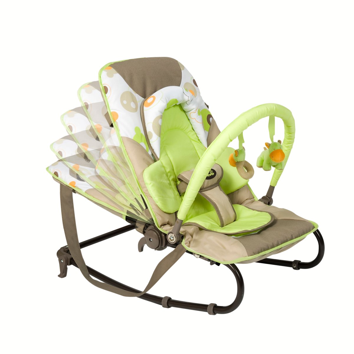 шезлонг с москитной сеткой для новорожденных