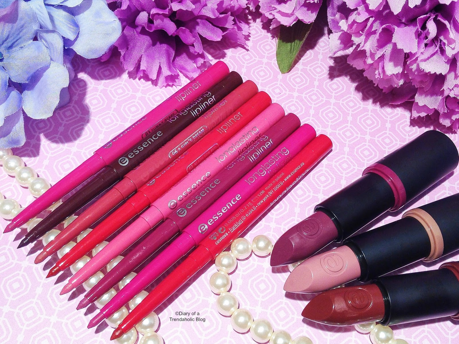 Diary of a Trendaholic Essence Cosmetics Long Lasting Lip Liner & New