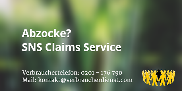 Abzocke?  | SNS Claims Service