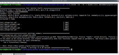 pytest play api chuck yaml norris testing rest using pwd docker rm src run