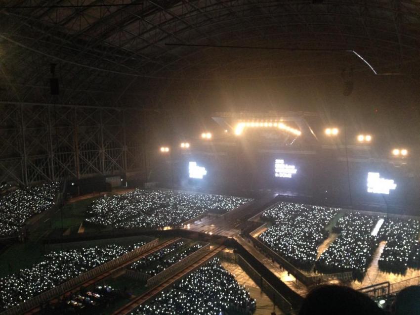 불이꺼진 고척돔 모습 | 인스티즈