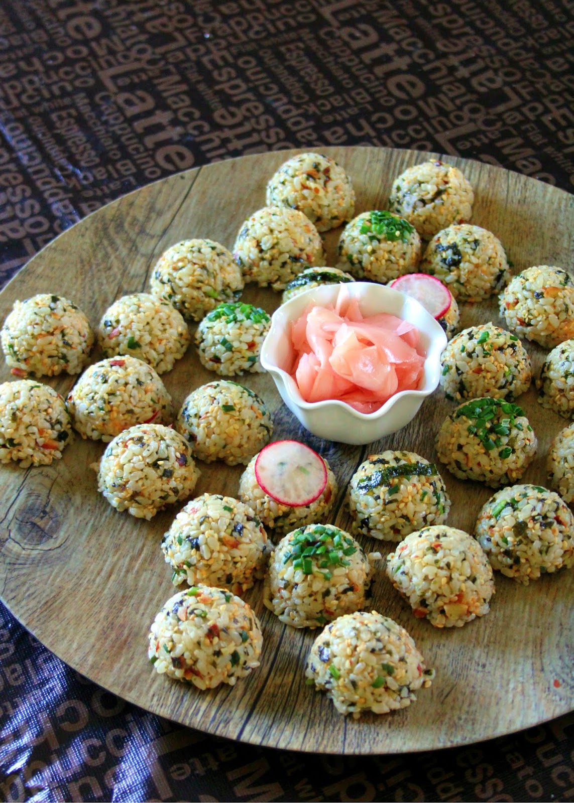 Jo and Sue Brown Rice Lobster Sushi Balls