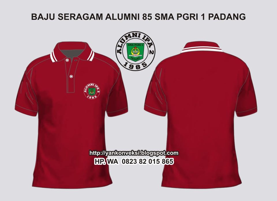 BAJU ALUMNI 85 SMA PGRI 1 PADANG