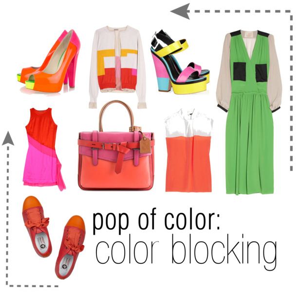 This is where the story begin ..: ColoR BlocKinG
