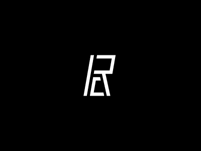 Letter RC Gaming Concept Logo