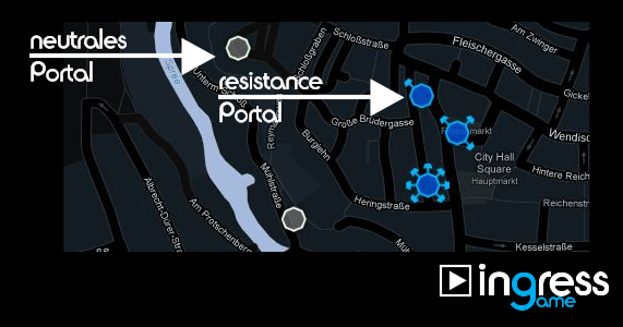 Ingress The Game: Ingress Portale finden