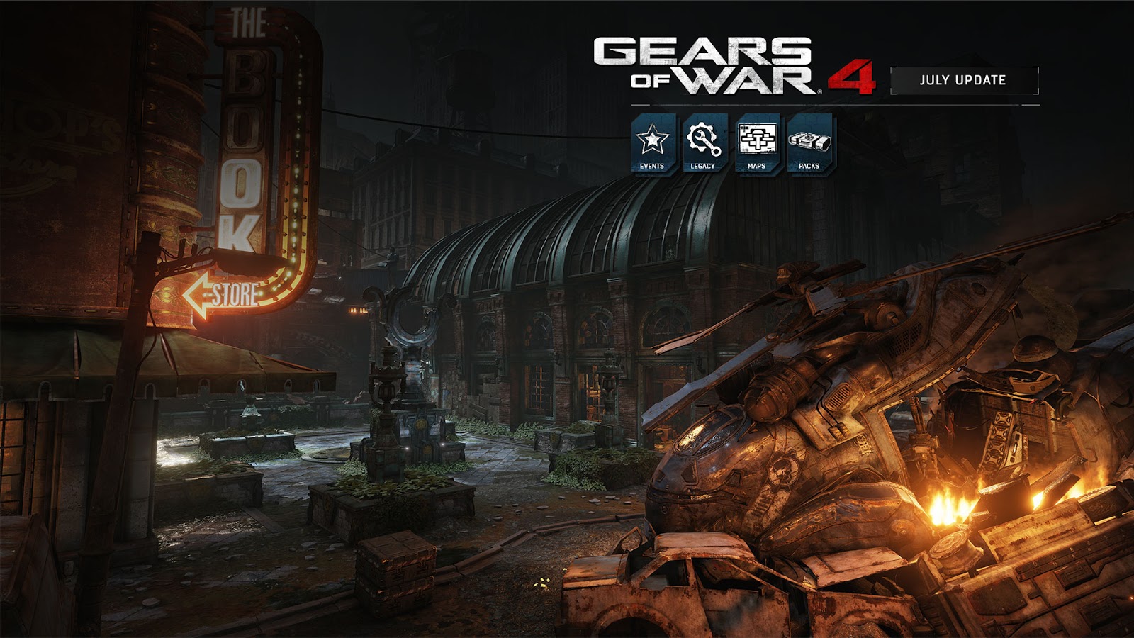 Gears of War 4 (XBO/PC) atualização de julho traz novos mapas, skins e