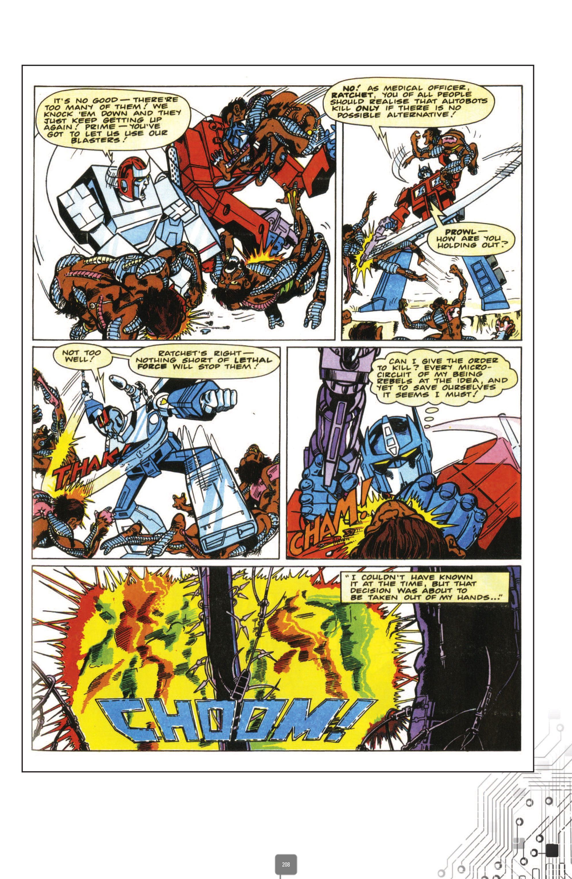 Read online The Transformers Classics UK comic -  Issue # TPB 3 - 208