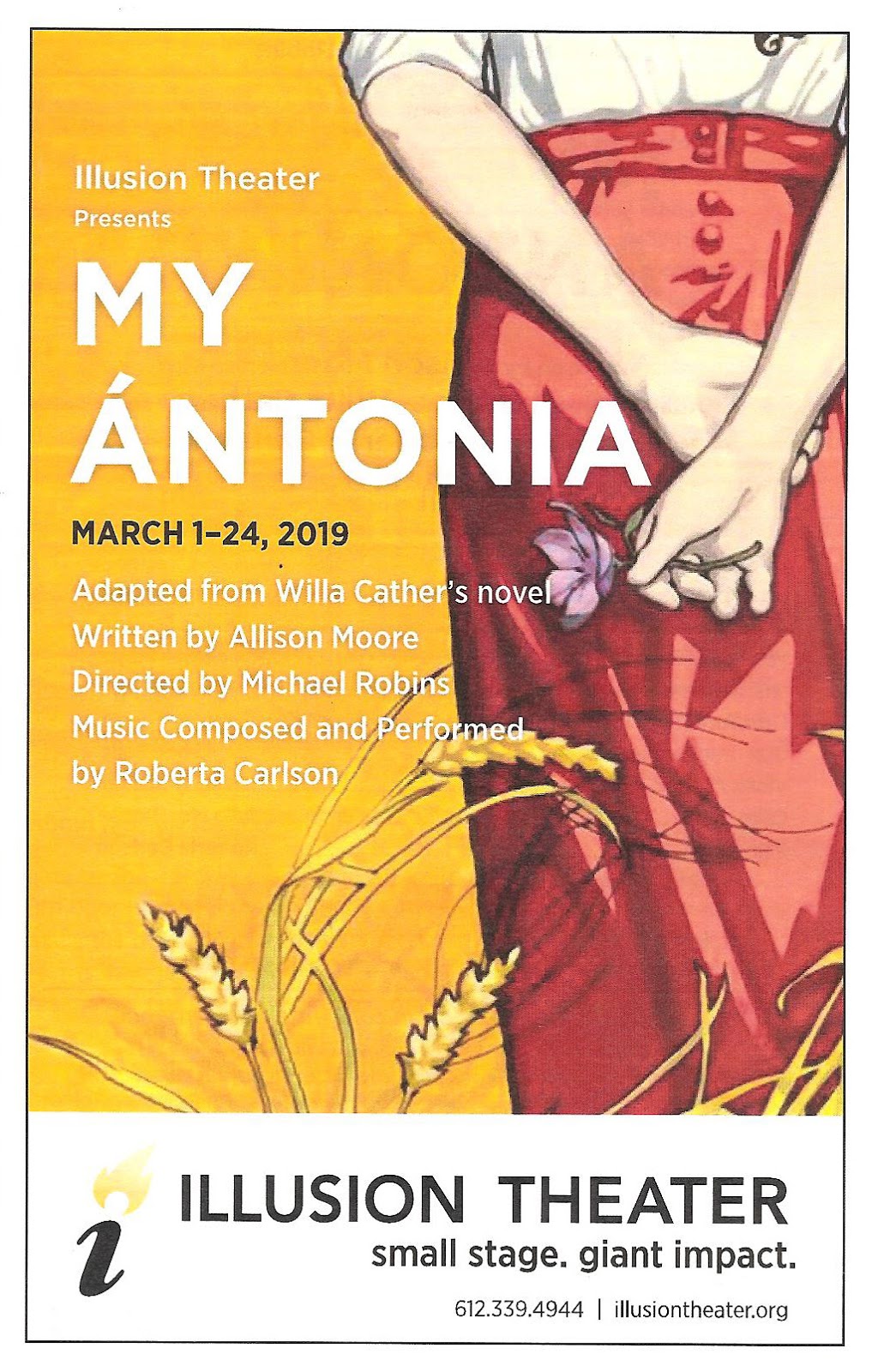 Cherry and Spoon "My Antonia" at Illusion Theater