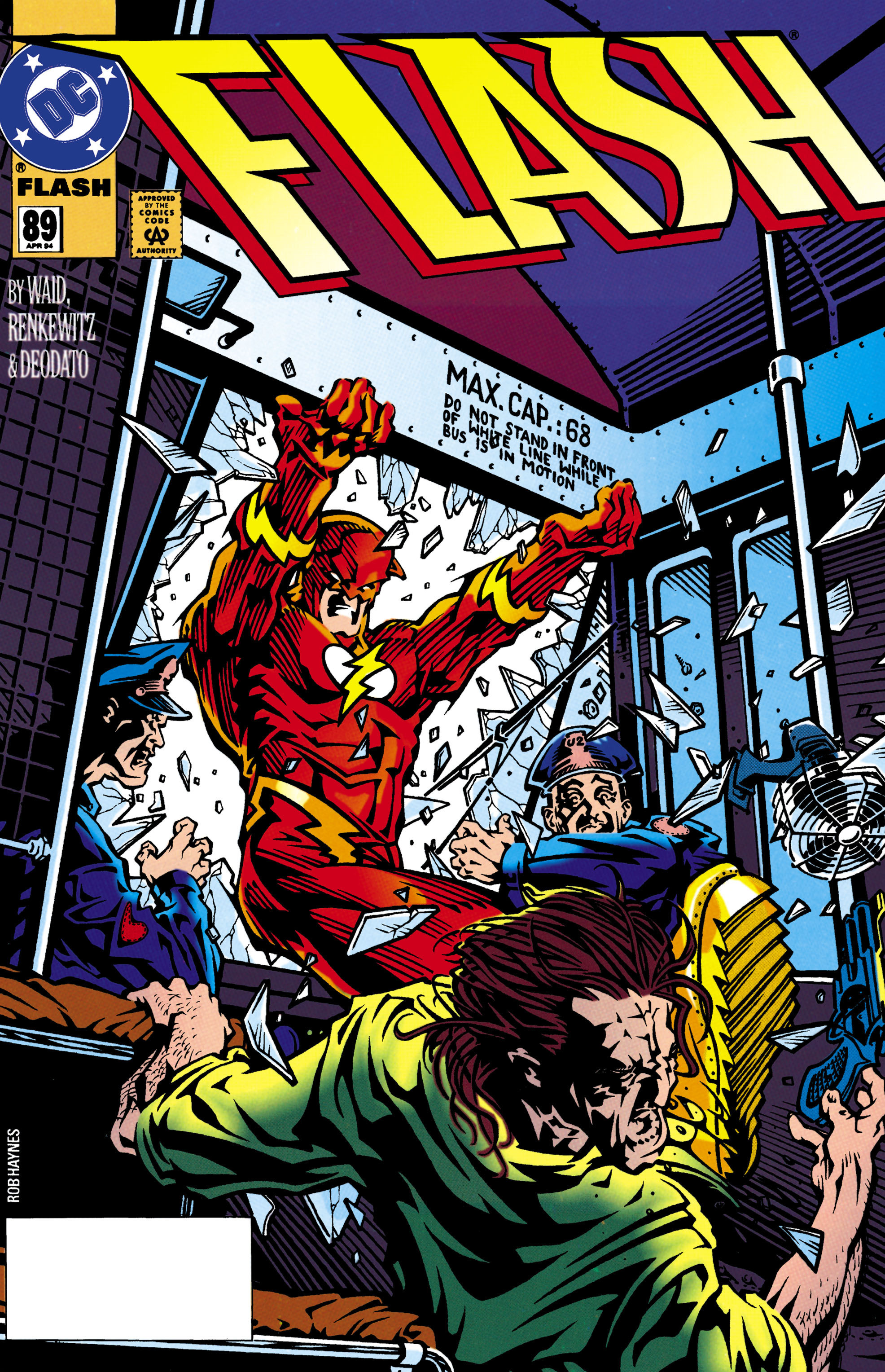 Read online The Flash (1987) comic -  Issue #89 - 1