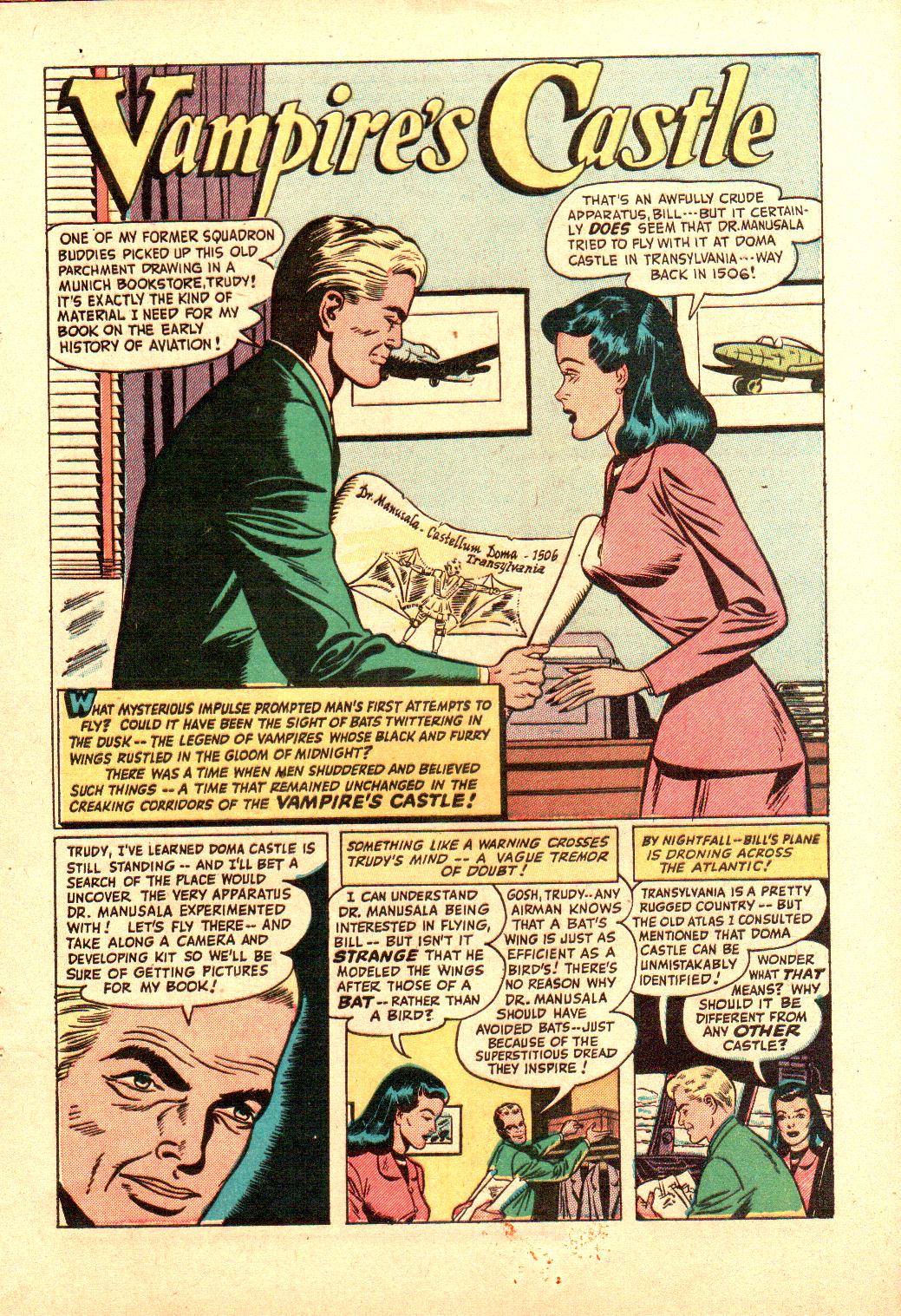 Read online Adventures Into The Unknown comic -  Issue #10 - 13