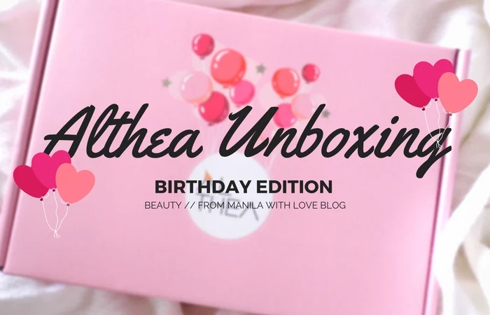 althea-unboxing-birthday-haul-sale-1
