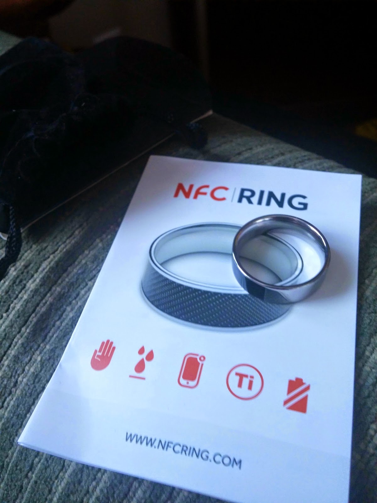 NFC Ring brings a different feel on a 'wearable'