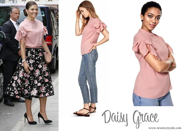 Crown Princess Victoria wore DAISY GRACE Top