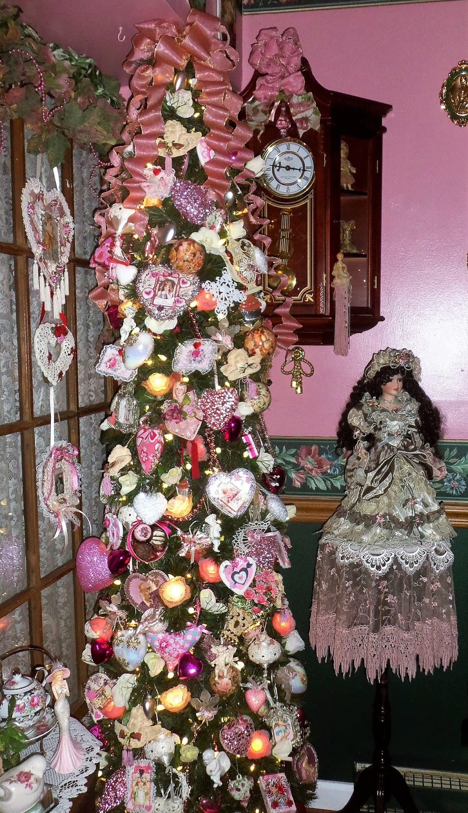 DEBBIE-DABBLE BLOG: Dining Room Valentine Buffet, 2017