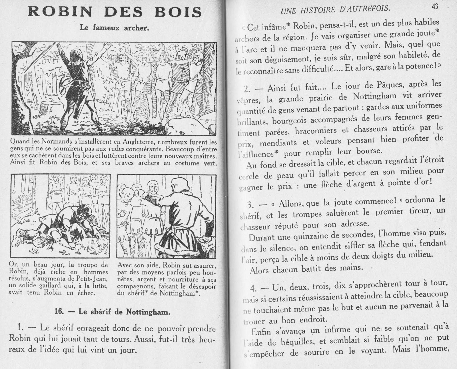 Manuels Anciens Robin Des Bois Berry Lecture Cm