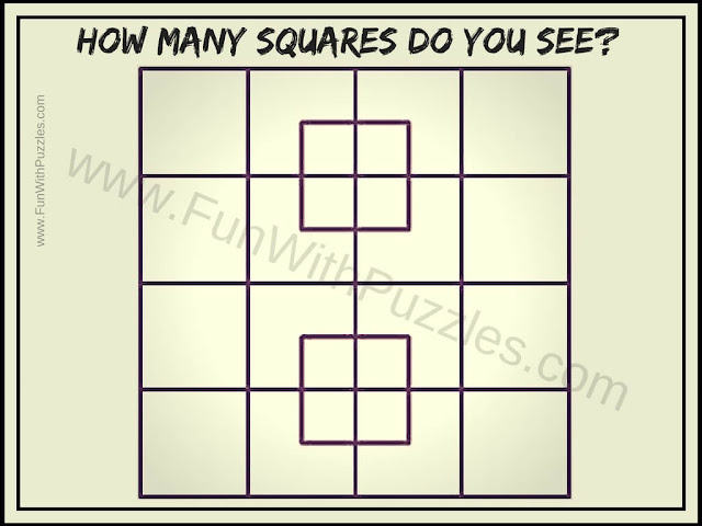 Counting Number of Squares Puzzle Question