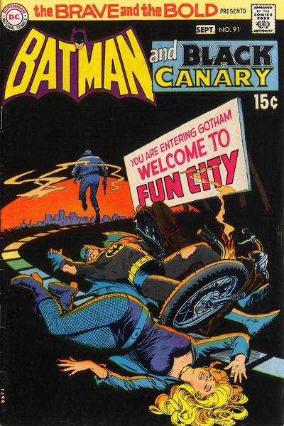 Dave's Comic Heroes Blog: Batman Meets Black Canary