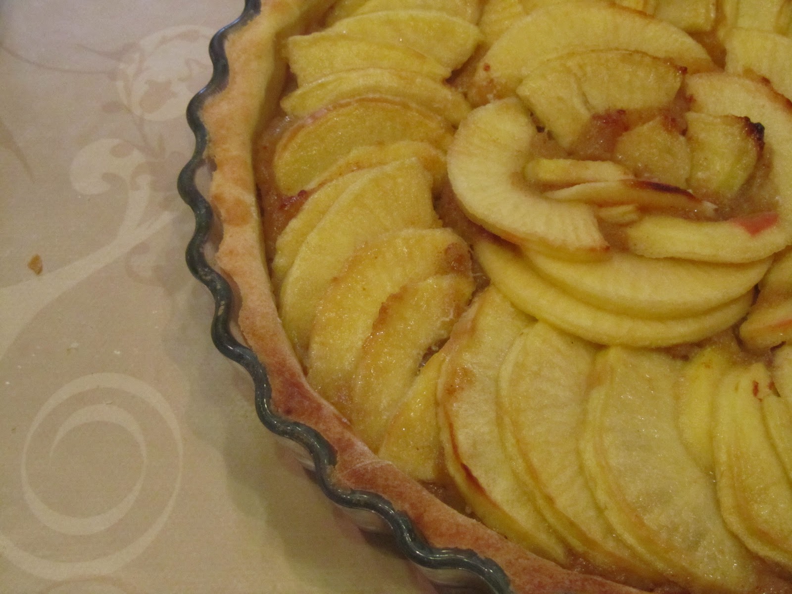 Patatie Patatas Tarte aux pommes à la compote poire, pomme et kaki