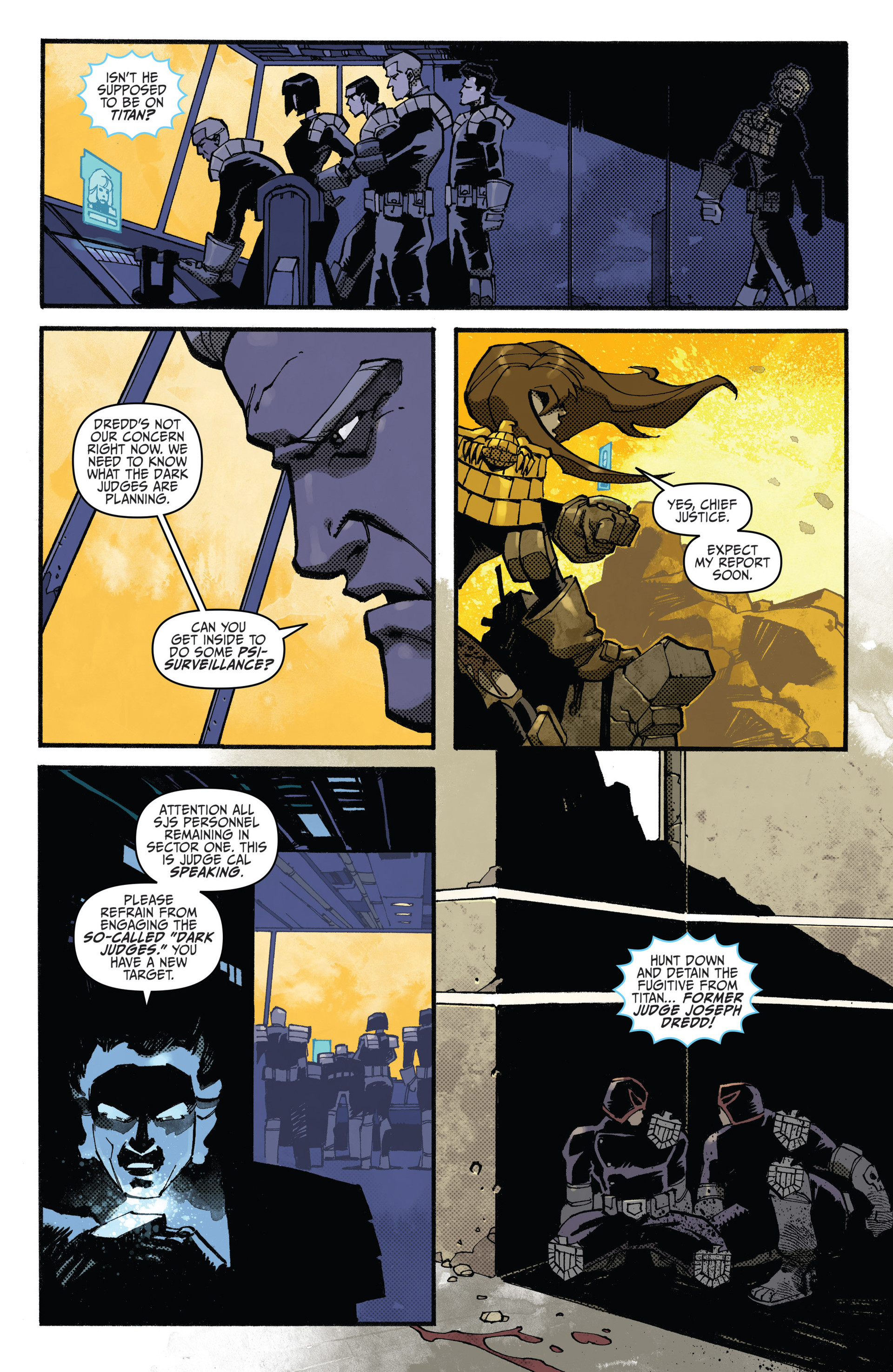 Read online Judge Dredd (2012) comic -  Issue #19 - 14