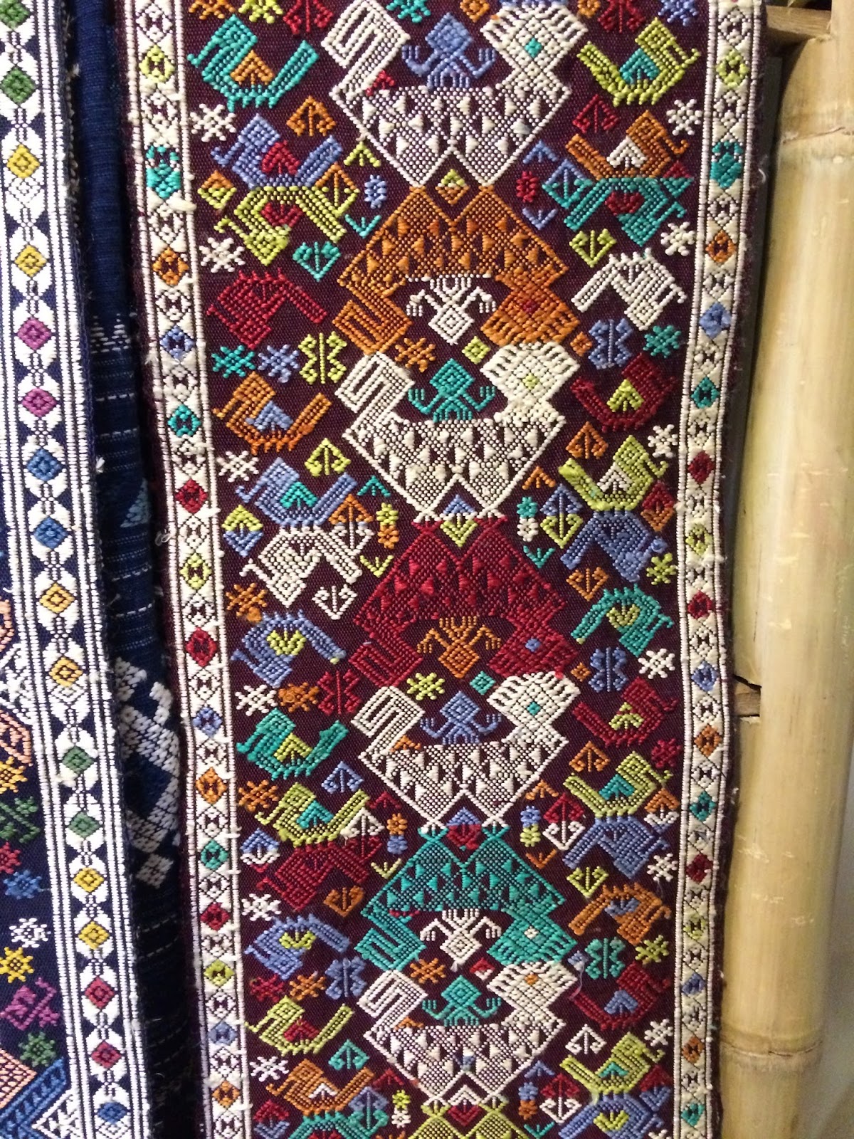 Multitasker Laos' Traditional Arts & Ethnography Centre weaving and