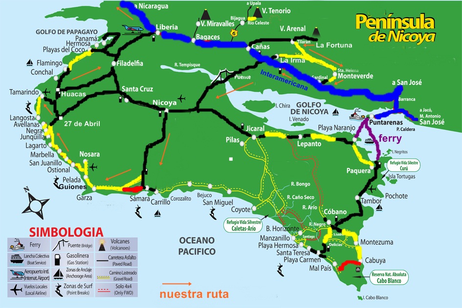 Nicoya Peninsula Costa Rica Beaches