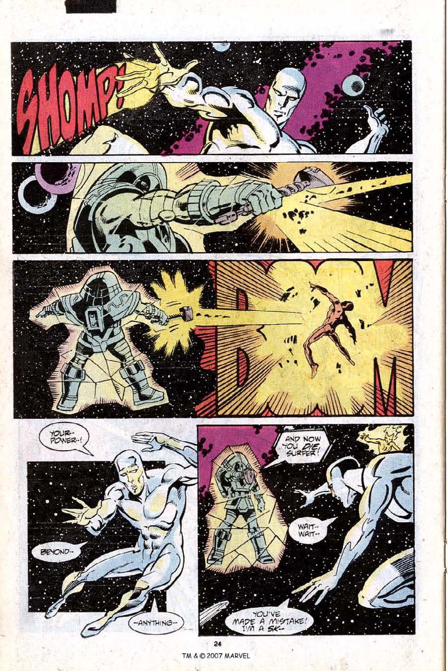 Silver Surfer (1987) Issue #14 #22 - English 26