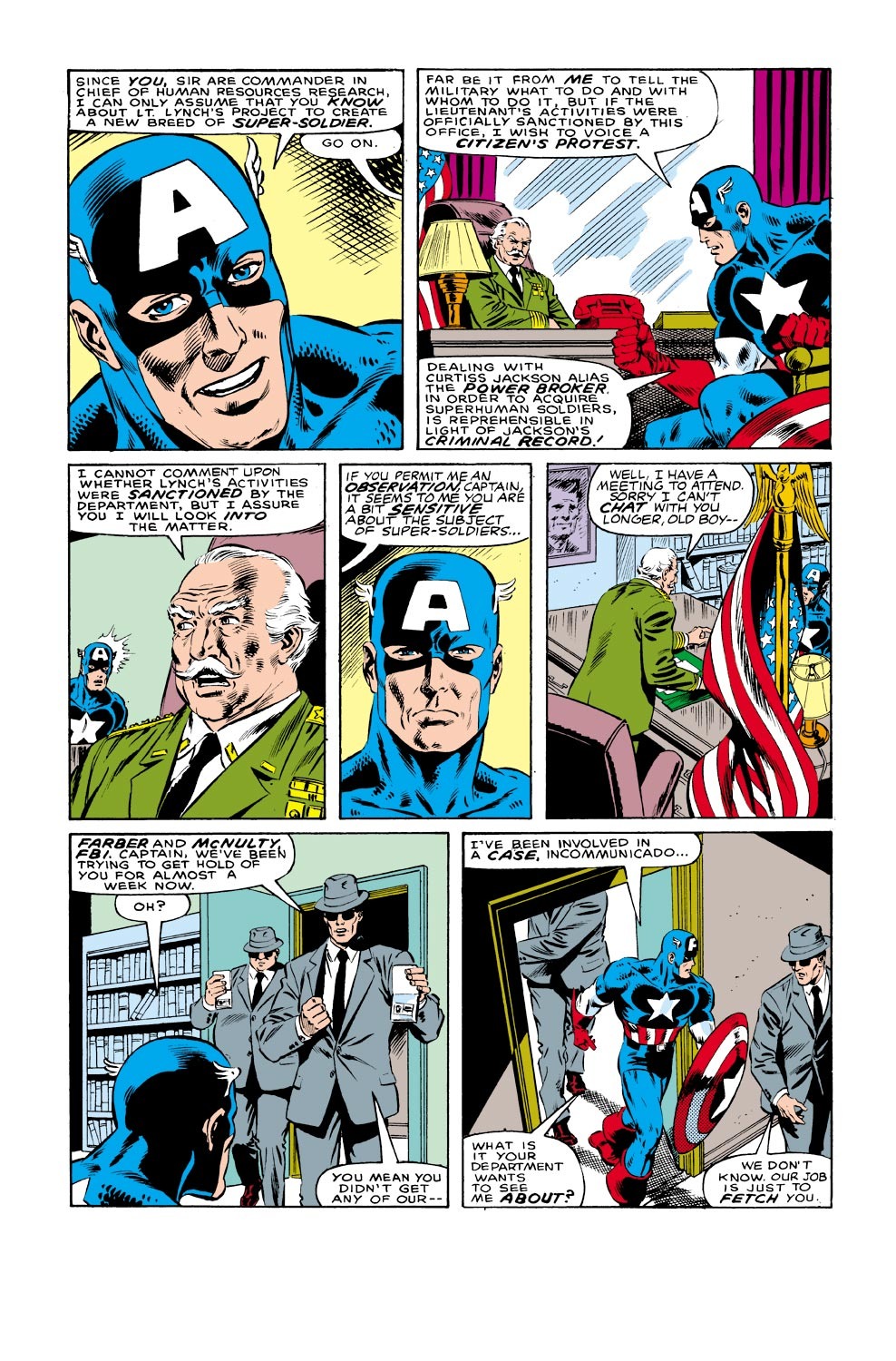 Read online Captain America (1968) comic -  Issue #332 - 6