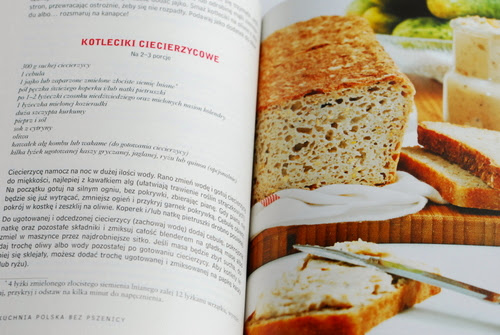 Przepis na kotlety z ciecierzycy i zdjęcie chleba lniano-ziemniaczanego