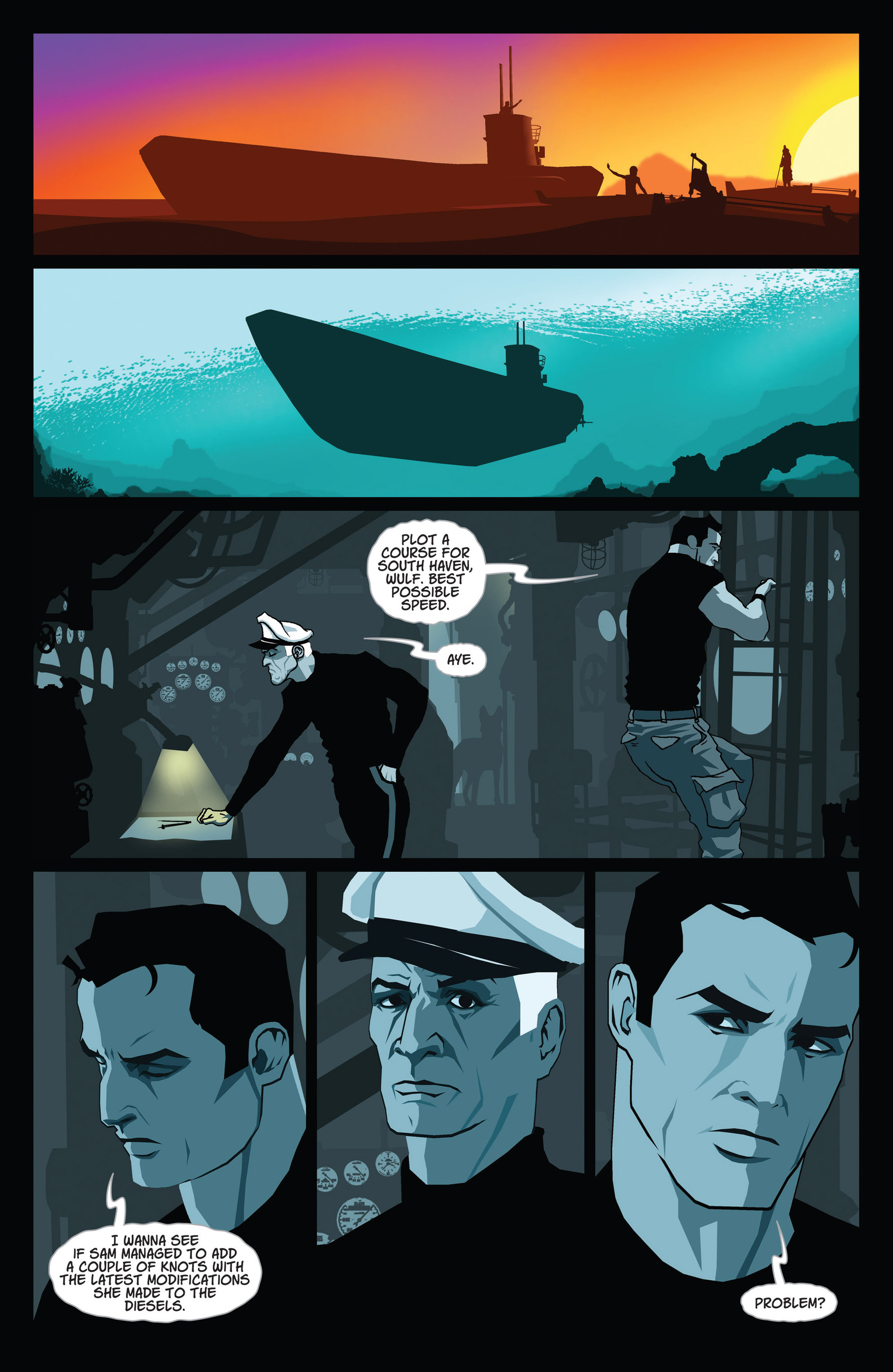 Read online The Mercenary Sea comic -  Issue #1 - 15