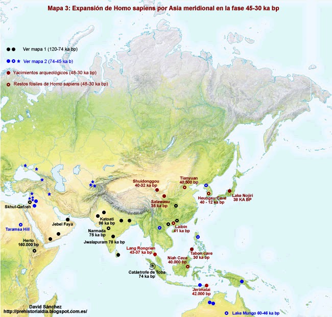 NOTICIAS DE PREHISTORIA - Prehistoria al Día -: La expansión de Homo ...