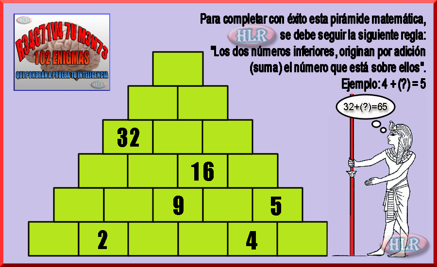 Humoreo Luego Rio La pirámide matemática Humoreo Luego Rio La pirámide matemática