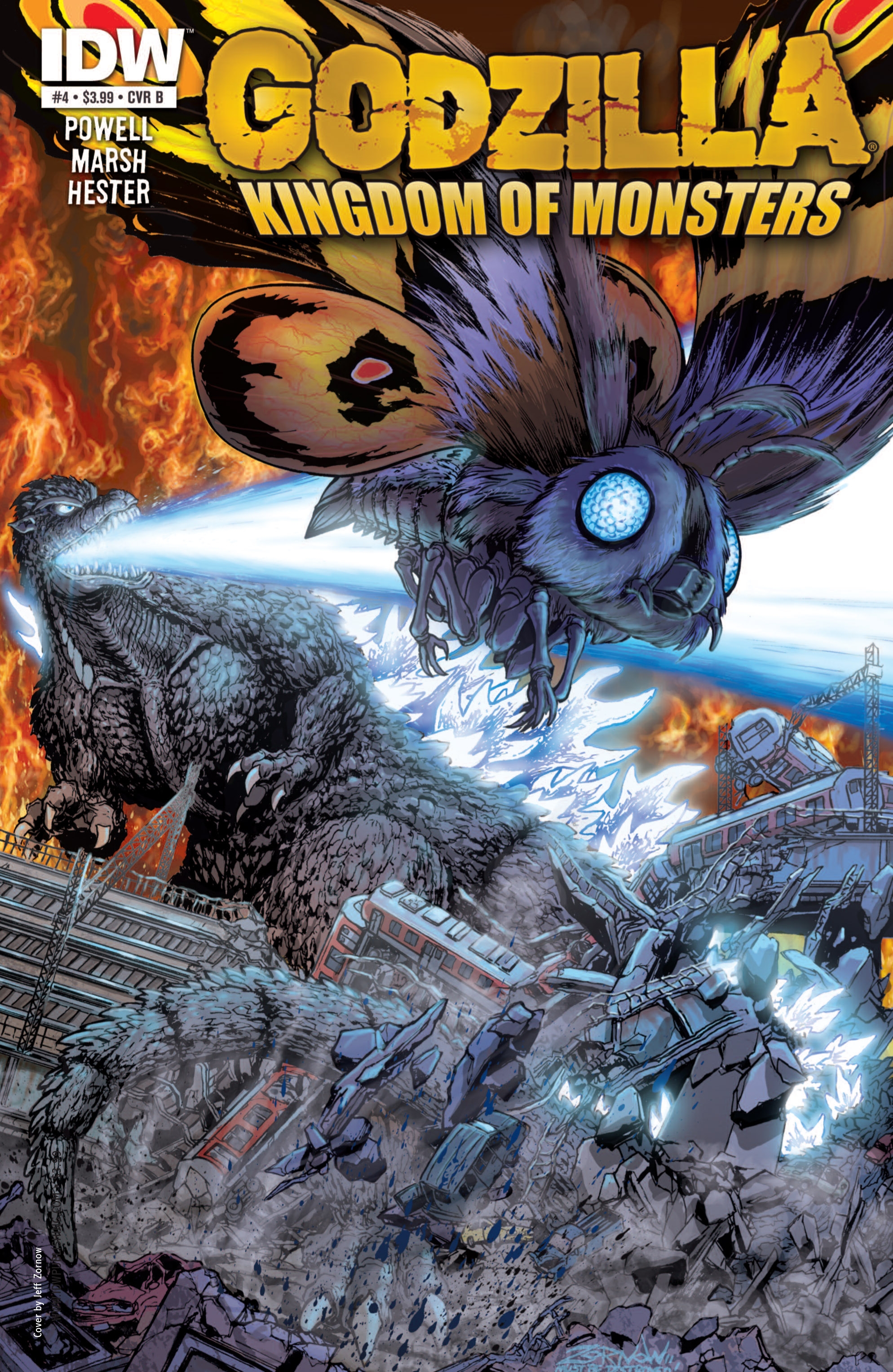 Read online Godzilla: Kingdom of Monsters comic -  Issue #4 - 2