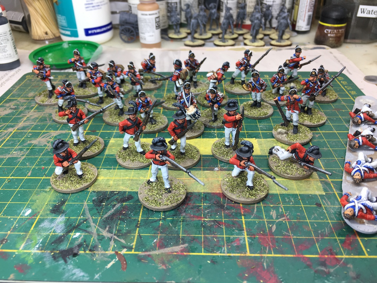 British Light Infantry Wargames Foundry Professionally painted. 28mm 