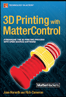 Cover of 3D Printing With MatterControl book